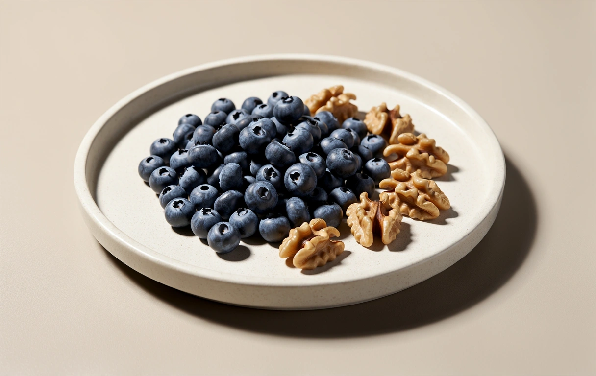 Frutos secos e bagas